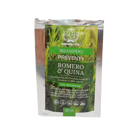 SHAMPO ROMERO Y QUINA SOBRE X 20 ML HERBACOL