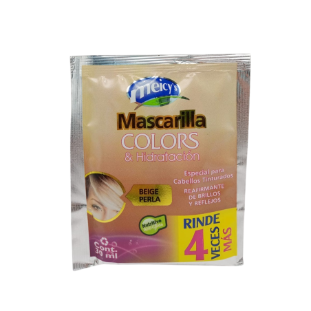 MASK COLOR BEIGE PERLA SOBRE X 30 MEICYS