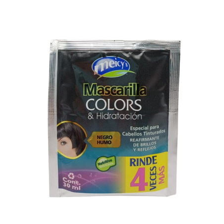 MASK COLOR NEGRO HUMO SOBRE X 30 MEICYS