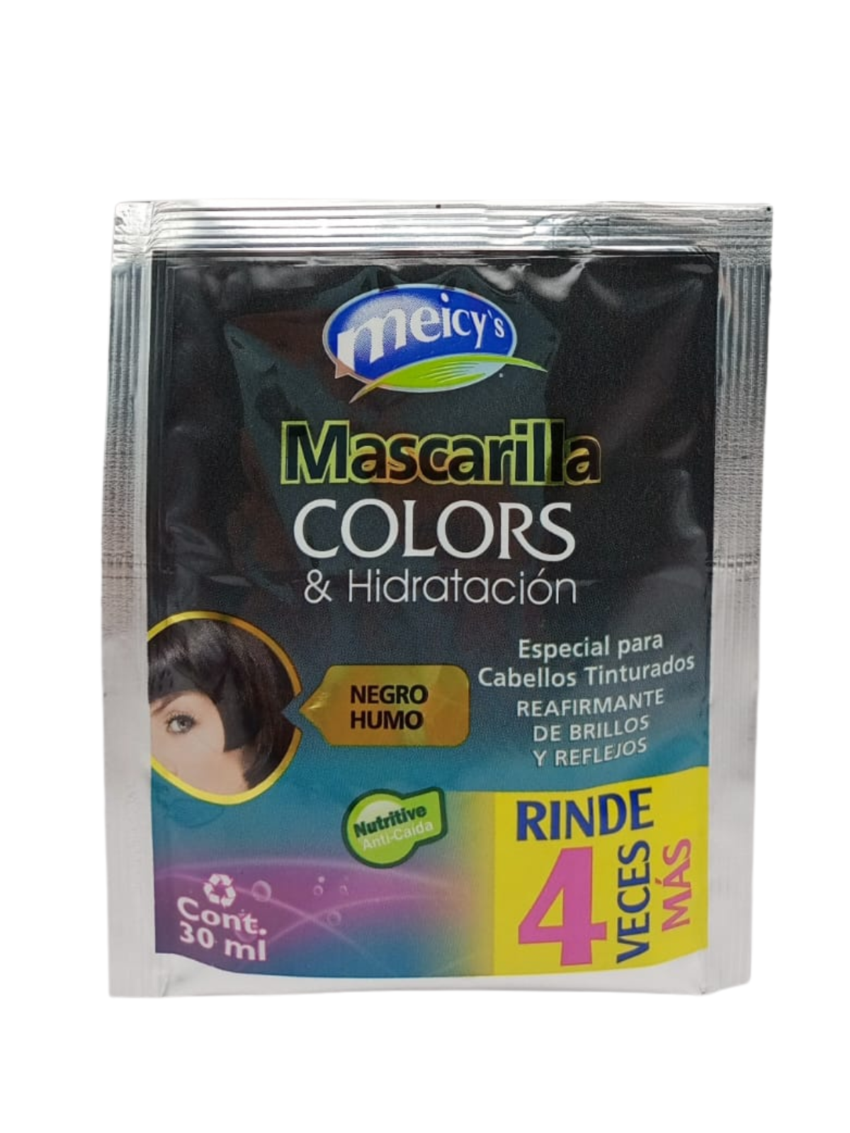 MASK COLOR NEGRO HUMO SOBRE X 30 MEICYS