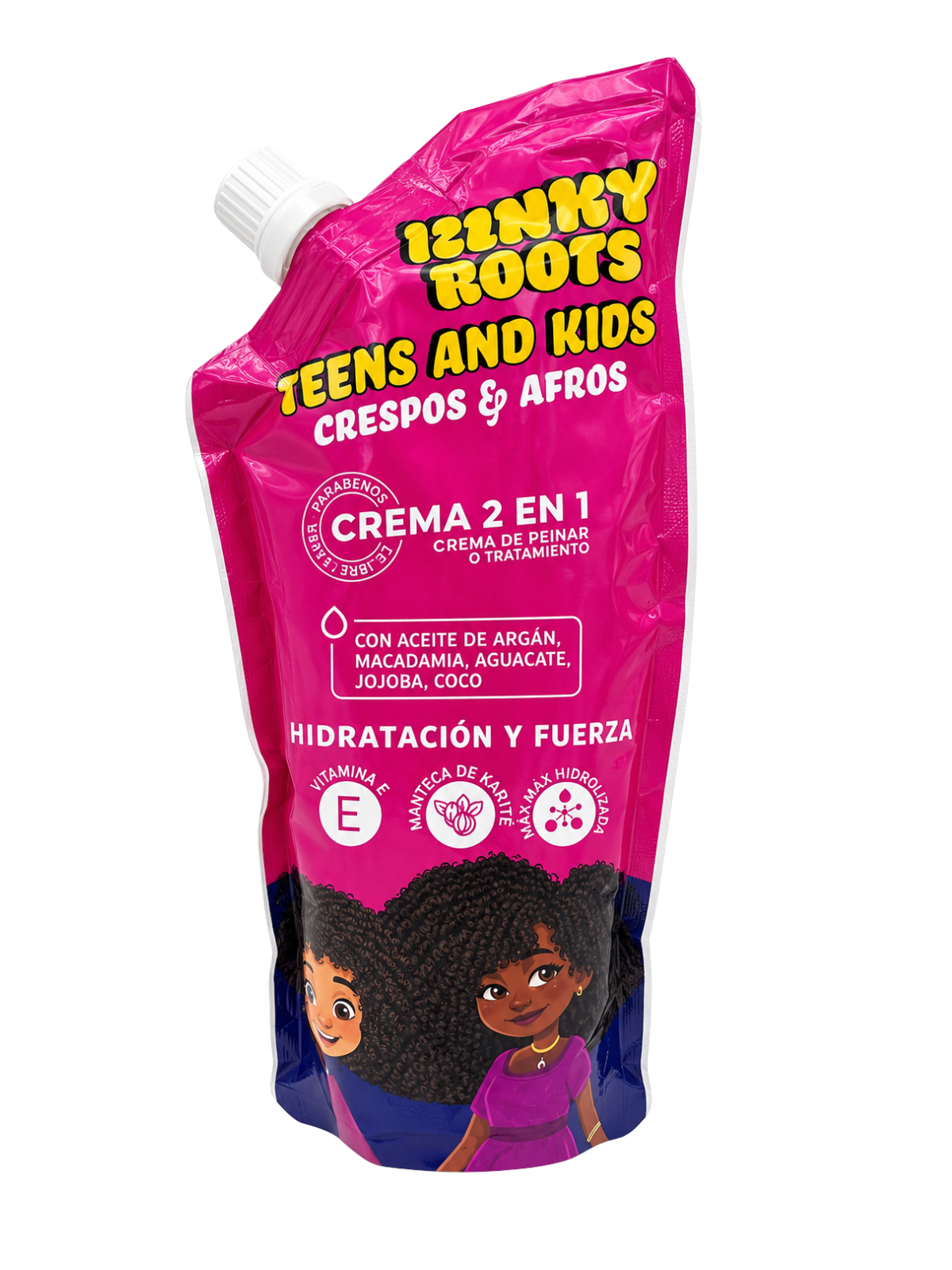 TTO KINKY ROOTS NIÑAS 2 EN 1 DOY PACK X 200 INTERBRANS