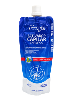SHAMPO ACTIVADOR CAPILAR X 80 ML TRICOGEN BYOS