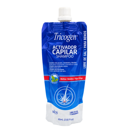SHAMPO ACTIVADOR CAPILAR X 80 ML TRICOGEN BYOS