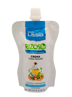 CREMA DE PEINAR RIZOS X 90 ML LISSIA