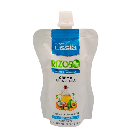 CREMA DE PEINAR RIZOS X 90 ML LISSIA