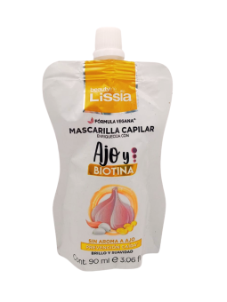 MASCARILLA AJO Y BIOTINA X 90 LISSIA