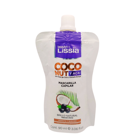 MASK CAPILAR COCO Y ACAI X 90 ML LISSIA