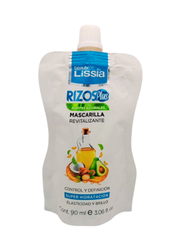MASCARILLA REVITALIZANTE RIZOS PLUS X 90ML LISSIA