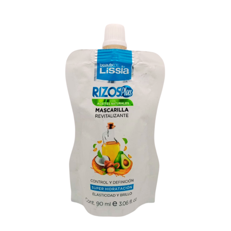 MASCARILLA REVITALIZANTE RIZOS PLUS X 90ML LISSIA