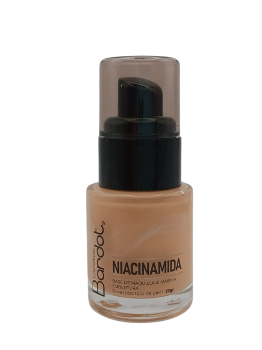 BASE NIACINAMIDA MAX COBERTURA N 1 NATURAL X 22 GR BARDOT