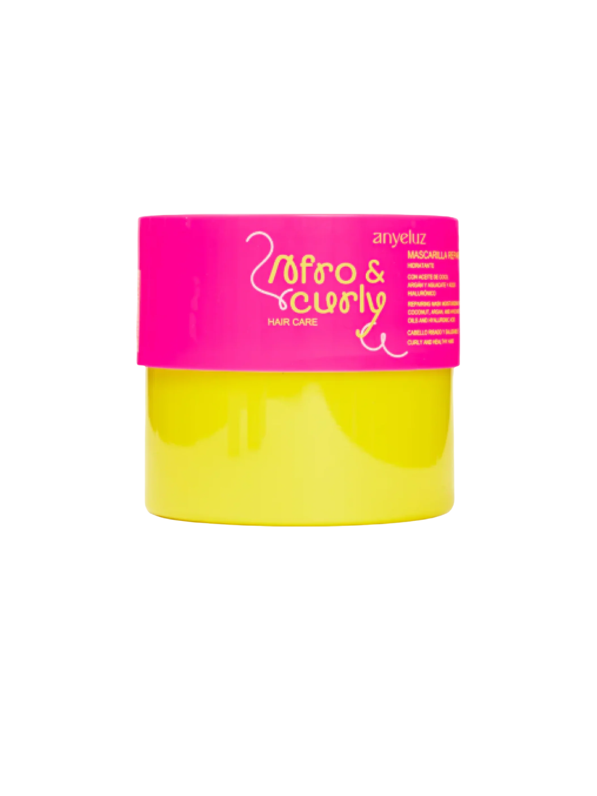 MASK REPARADORA AFRO Y CURLY X 500 ML ANYELUZ