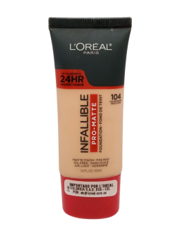 BASE PRO MATTE INFAILLIBLE 24H 104 GOLDEN BEIGE LOREAL