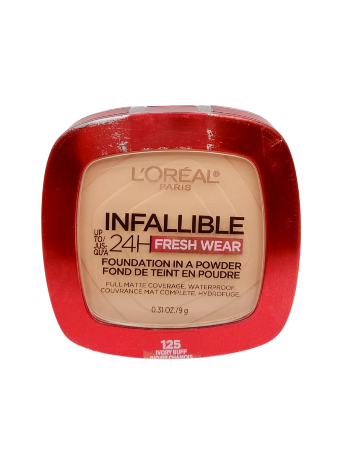 POLVO INFAILLIBLE 24H FRESH WEAR 125 IVORY BUFF LOREAL
