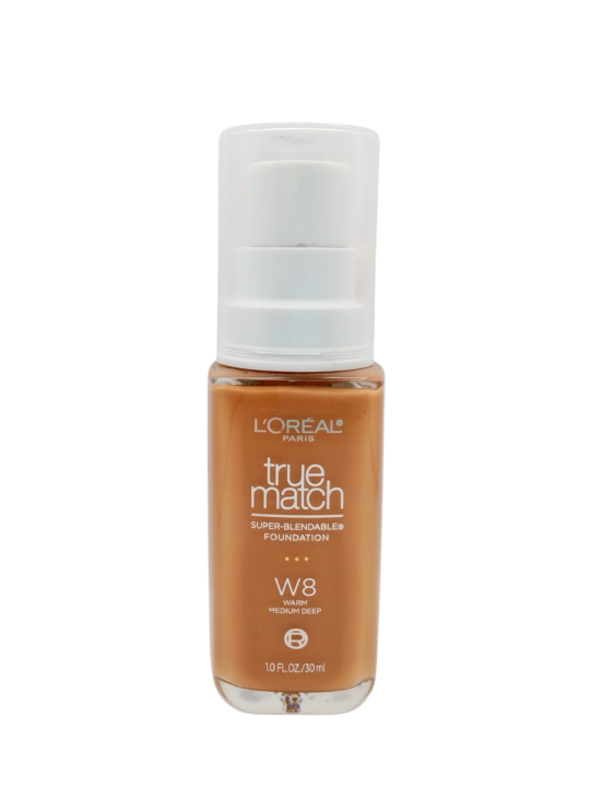 BASE TRUE MATCH W8 WARM MEDIUM DEEP MAYBELLINE LOREAL