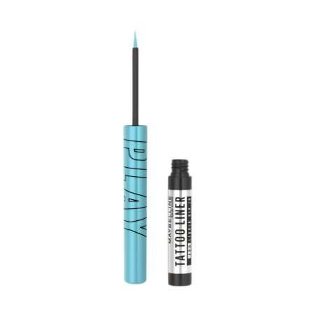 DELINEADOR LIQ TATTOO RIDE METALIC AQUA MAYBELLINE