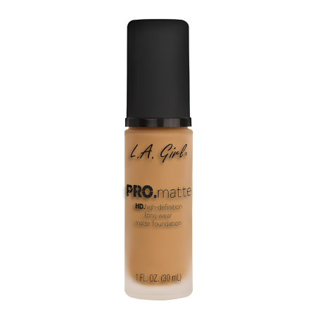 BASE LIQUIDA HD PRO-MATTE LIGHT TAN 676 L.A COLORS