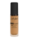 BASE LIQUIDA HD PRO-MATTE LIGHT TAN 676 L.A COLORS
