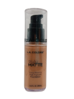 BASE LIQUIDA TRULY MATTE SAND 356 L.A COLORS