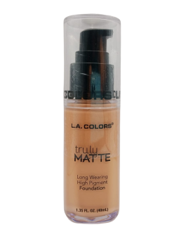 BASE LIQUIDA TRULY MATTE GOLDEN BEIGE 357 L.A COLORS