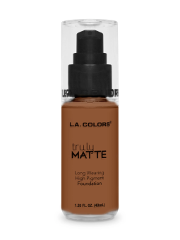 BASE LIQUIDA TRULY MATTE CAPPUCCINO 363 L.A COLORS