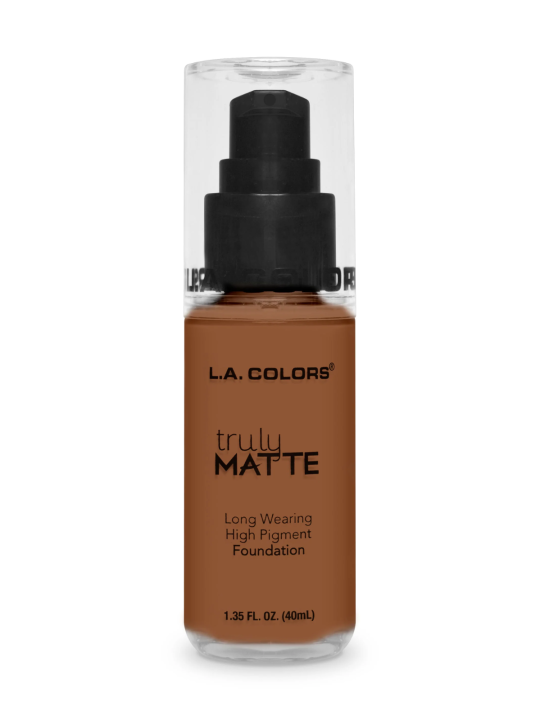 BASE LIQUIDA TRULY MATTE CAPPUCCINO 363 L.A COLORS
