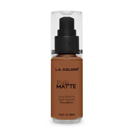 BASE LIQUIDA TRULY MATTE CAPPUCCINO 363 L.A COLORS