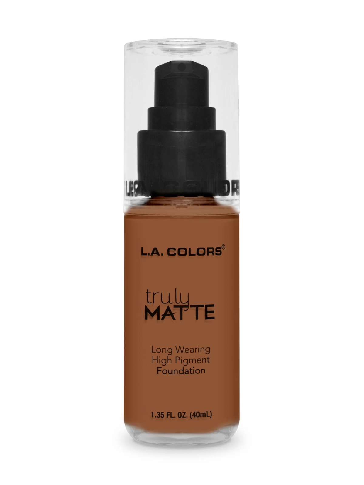 BASE LIQUIDA TRULY MATTE CAPPUCCINO 363 L.A COLORS