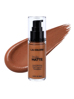 BASE LIQUIDA TRULY MATTE MAHOGANY 364 L.A COLORS