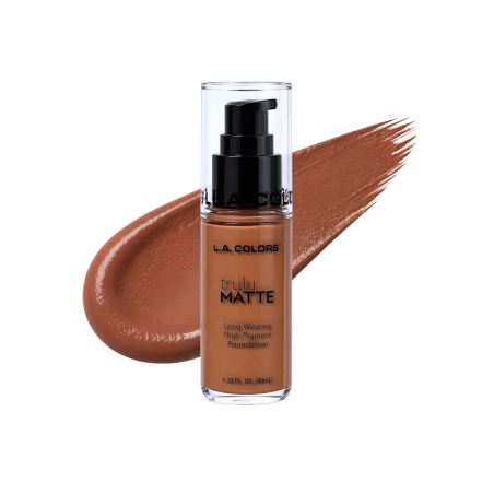 BASE LIQUIDA TRULY MATTE MAHOGANY 364 L.A COLORS