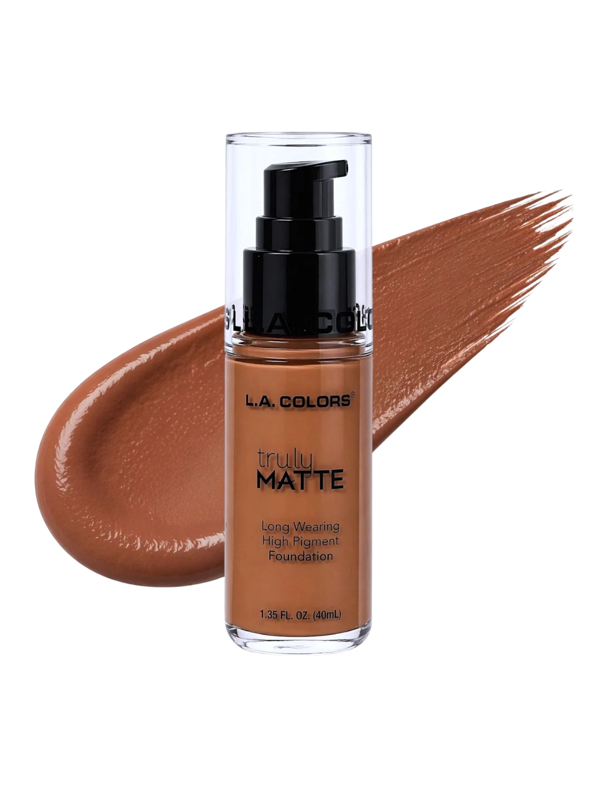 BASE LIQUIDA TRULY MATTE MAHOGANY 364 L.A COLORS