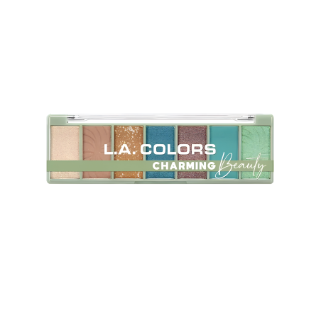 SOMBRA X 7 TONOS CHARMING 496 L.A COLORS