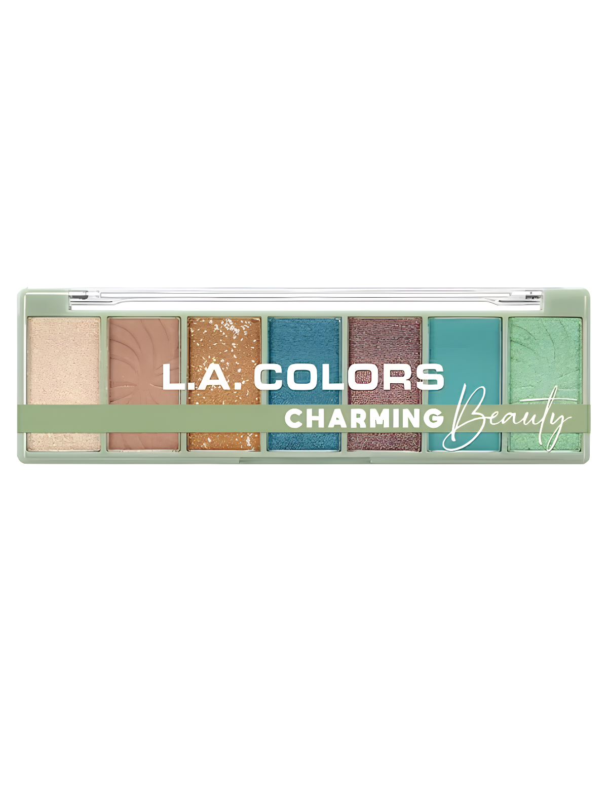 SOMBRA X 7 TONOS CHARMING 496 L.A COLORS