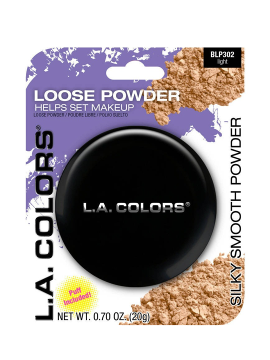 POLVO SUELTO LOOSE POWDER LIGHT 302 L.A COLORS