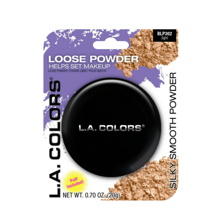 POLVO SUELTO LOOSE POWDER LIGHT 302 L.A COLORS