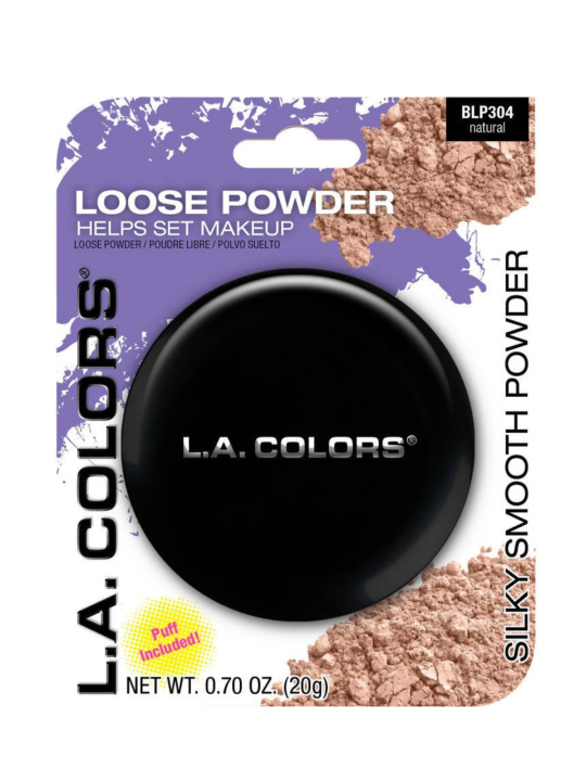 POLVO SUELTO LOOSE POWDER NATURAL 304 L.A COLORS
