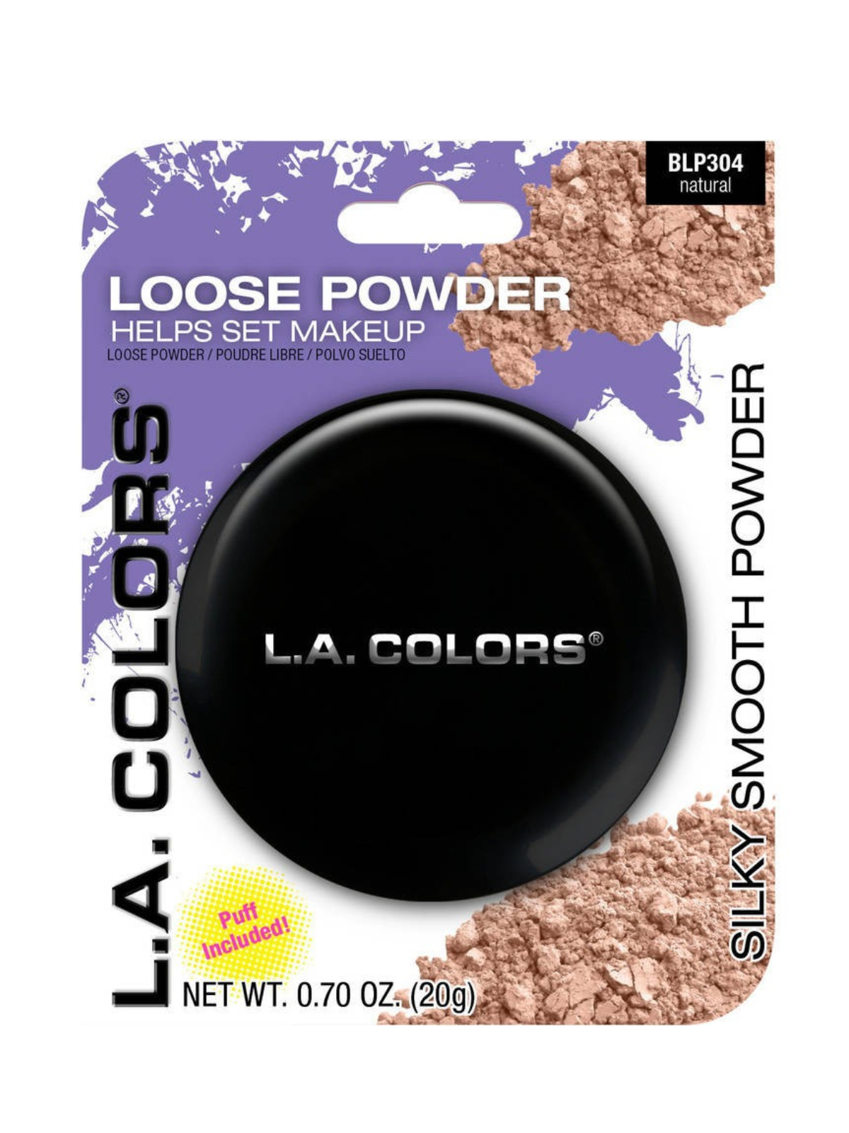 POLVO SUELTO LOOSE POWDER NATURAL 304 L.A COLORS
