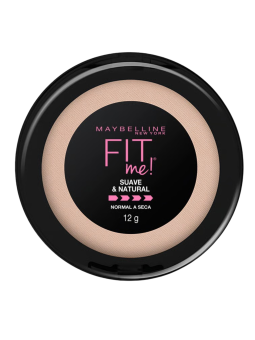 POLVO FIT ME PIEL SECA SOFT NATURAL X 12G ML MAYBELLINE LOREAL