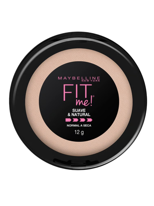 POLVO FIT ME PIEL SECA SOFT NATURAL X 12G ML MAYBELLINE LOREAL