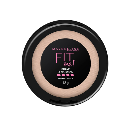 POLVO FIT ME PIEL SECA SOFT NATURAL X 12G ML MAYBELLINE LOREAL