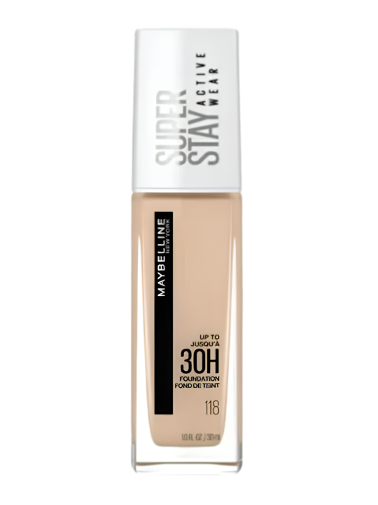 BASE LIQUIDA SUPER STAY FULL COVERAGE 118 LIGHT BEIGE MAYBELLINE LOREAL
