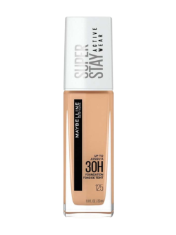 BASE LIQUIDA SUPER STAY FULL COVERAGE 125 NUDE BEIGE MAYBELLINE LOREAL