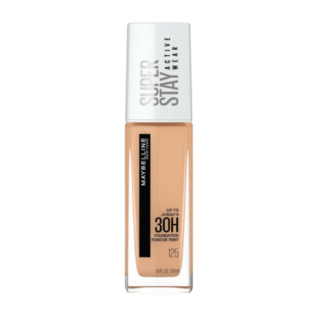 BASE LIQUIDA SUPER STAY FULL COVERAGE 125 NUDE BEIGE MAYBELLINE LOREAL