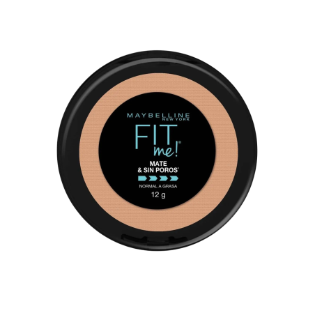 POLVO FIT ME MATE PIEL GRASA 128 X 12G ML MAYBELLINE LOREAL