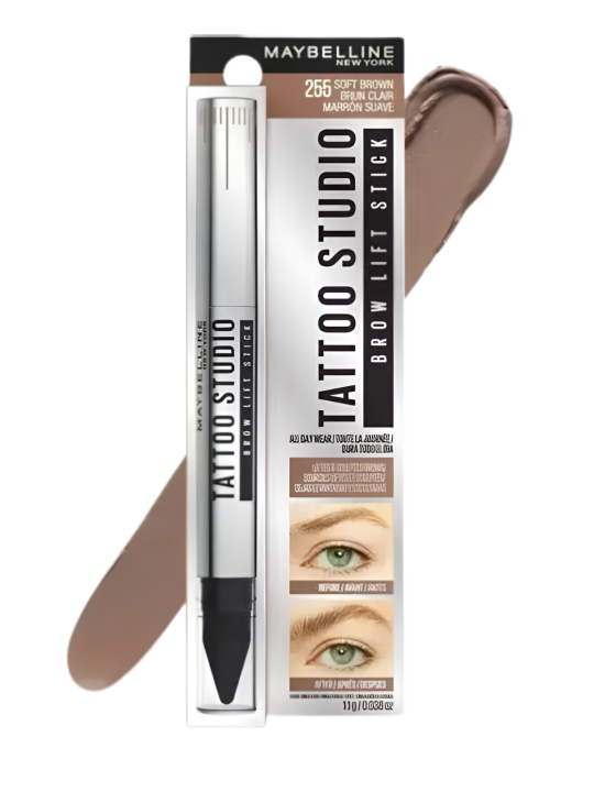 TATTOO STUDIO BROW LIFT 255 MARRON SUAVE MAYBELLINE LOREAL