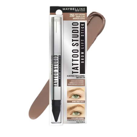TATTOO STUDIO BROW LIFT 255 MARRON SUAVE MAYBELLINE LOREAL