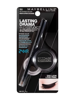 GEL DELINEADOR OJOS LASTING DRAMA 950 NEGRO MAYBELLINE LOREAL