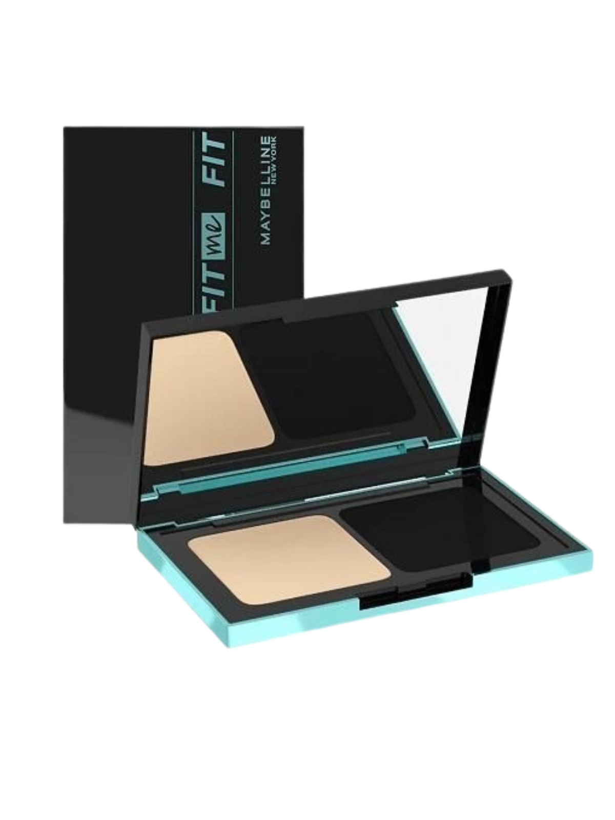 POLVO FIT ME MATE + PORELESS 128 SPF 44 CAJA MAYBELLINE LOREAL