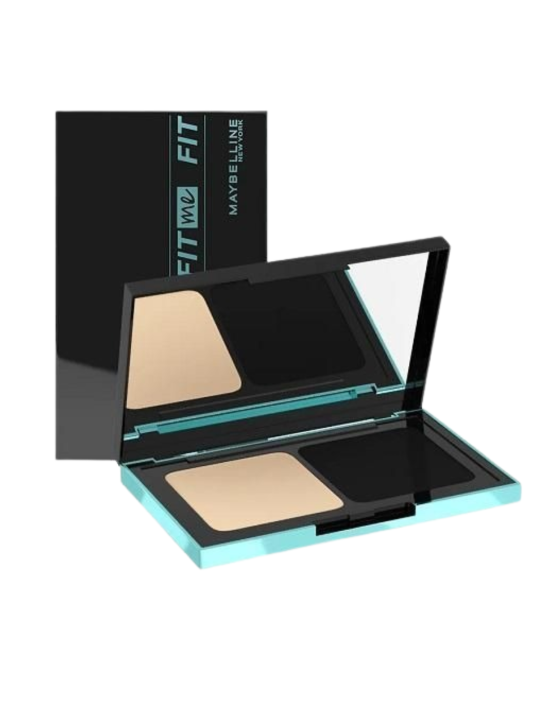 POLVO FIT ME MATE + PORELESS 220 SPF 44 CAJA MAYBELLINE LOREAL