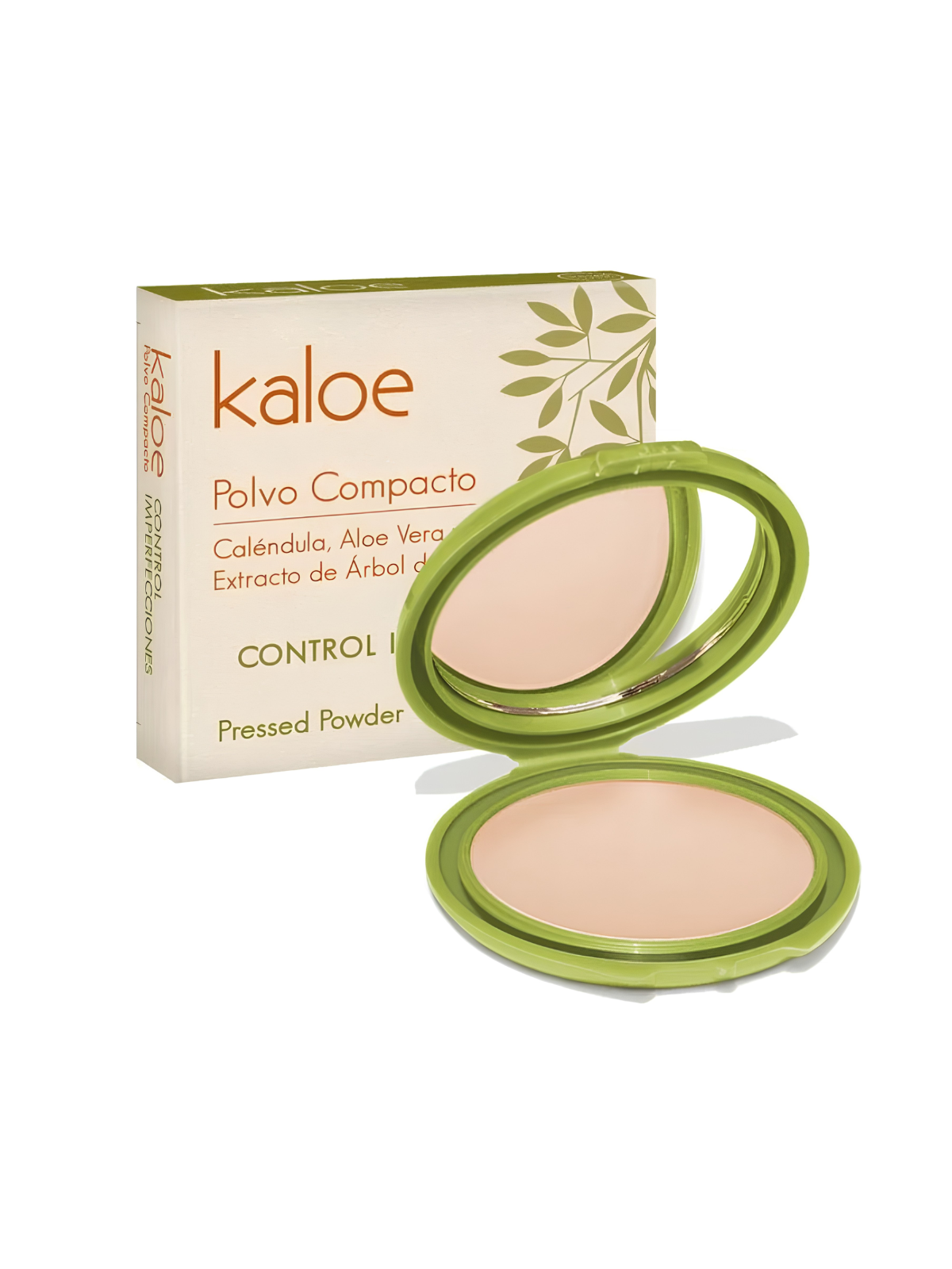 POLVO COMPACTO CONTROL IMPERFECCIONES N 1 ALMENDRA KALOE ANA MARIA