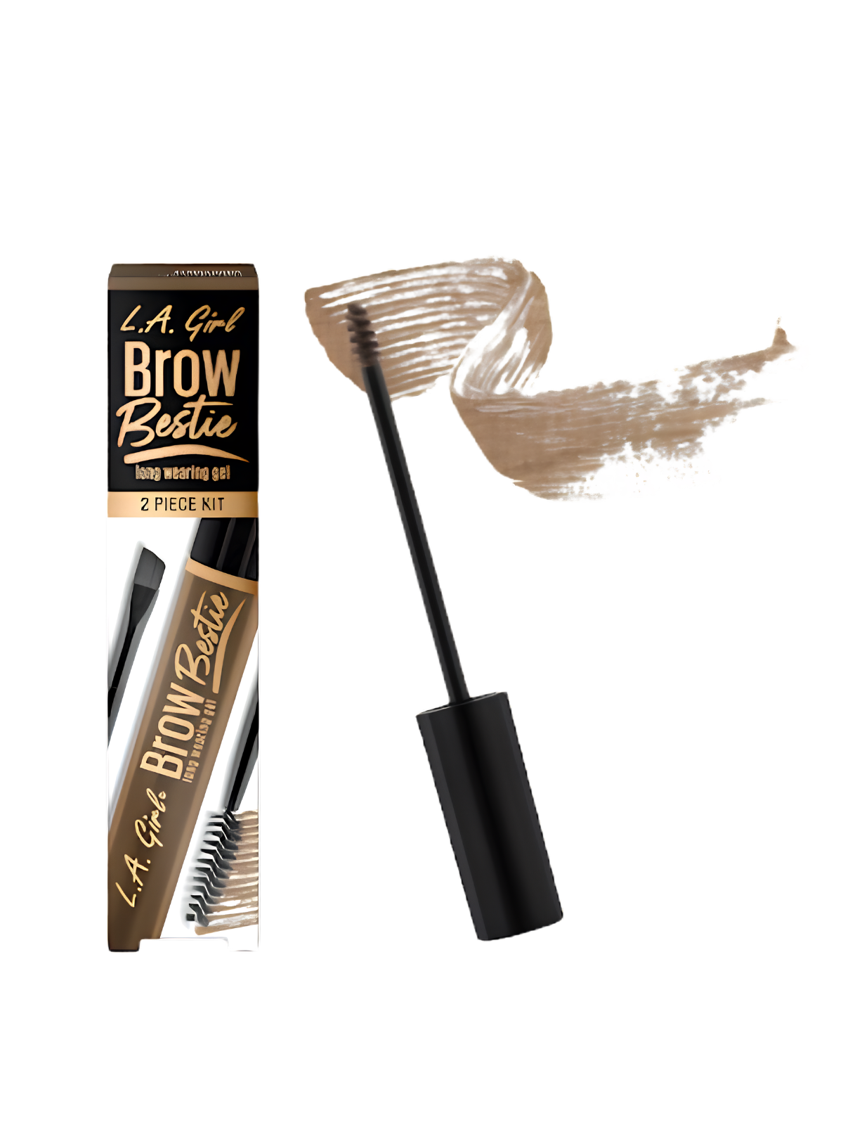 GEL PARA CEJAS BROW BESTIE SOFT BROWN 382 L.A COLORS
